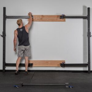 Alternative view of PR-4100 Folding Squat Rack